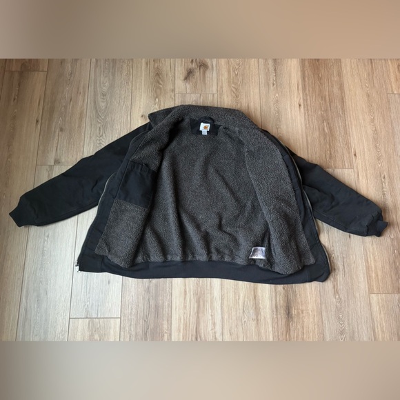 🔥RARE Carhartt Wildwood Jacket Size Large Sherpa Lined - Picture 5 of 8